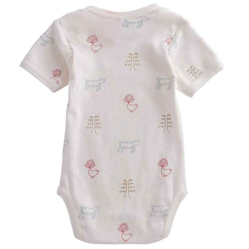 Nature Baby Organic Cotton S/S Bodysuit image number 5